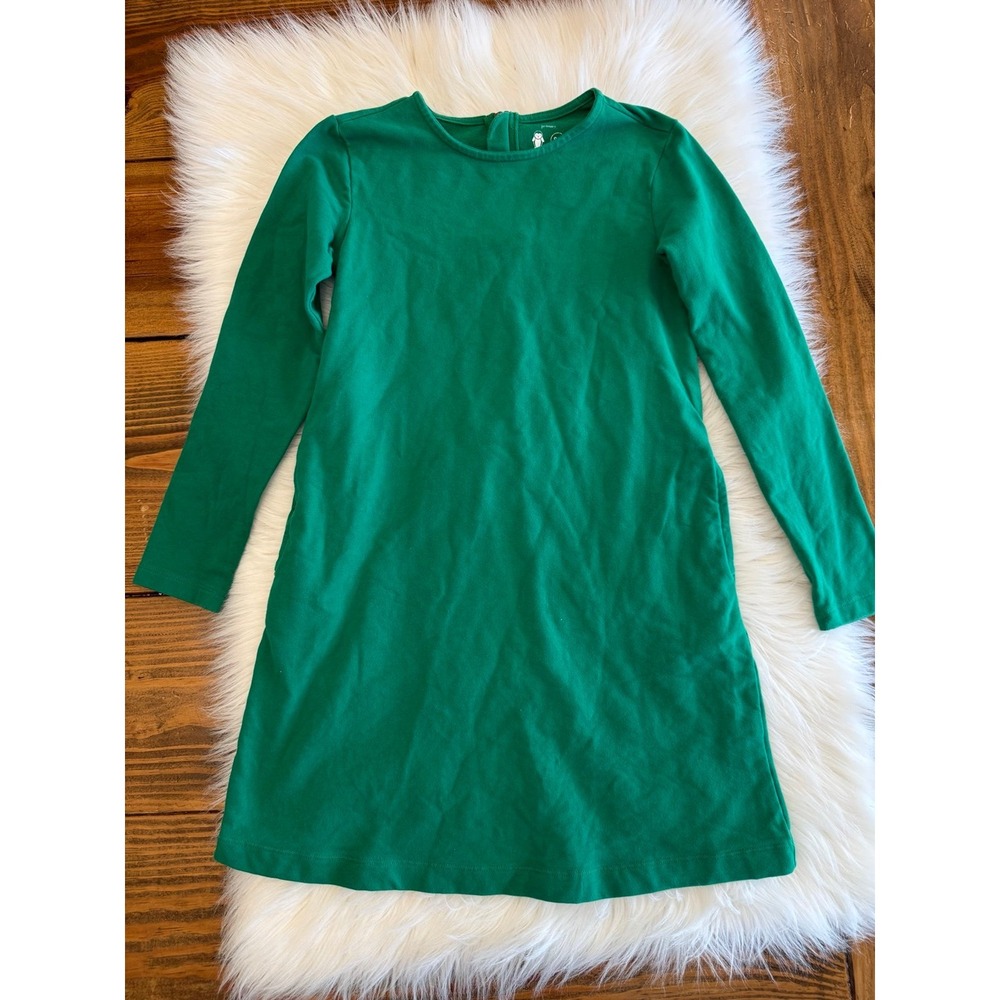 Primary Green dress size 8-9 EUC‎
